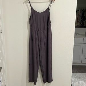 NWOT Reformation jumpsuit grey size large